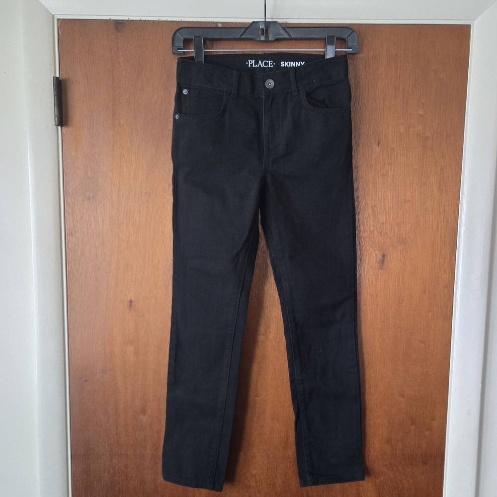 Children's Place Black Skinny Jeans Size 10
